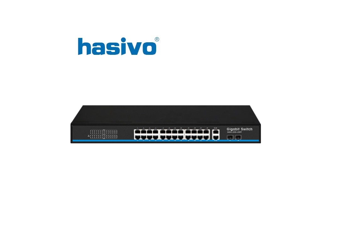 Switch mang 24 cong Hasivo S2800-24G-2TS Switch mang 24 cong Hasivo S2800-24G-2TS