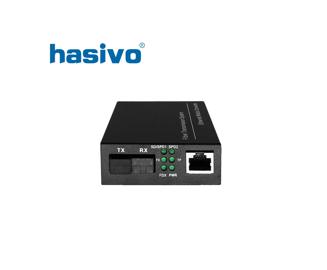 Converter 2 soi quang Hasivo SW101GM Converter 2 soi quang Hasivo SW101GM