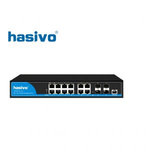 Managed Switch 8 port Gigabit S2600W-8G-4TC