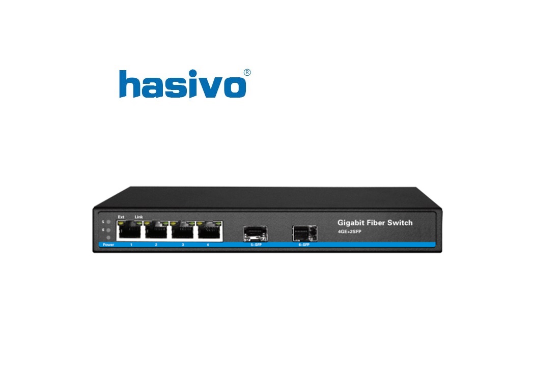 Switch Gigabit HASIVO S600-4G-2S Switch Gigabit HASIVO S600-4G-2S