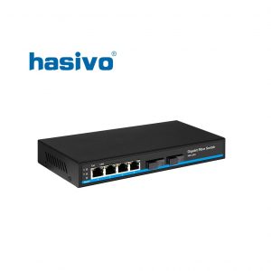 Switch quang 4 port Hasivo S600-4G-2GX