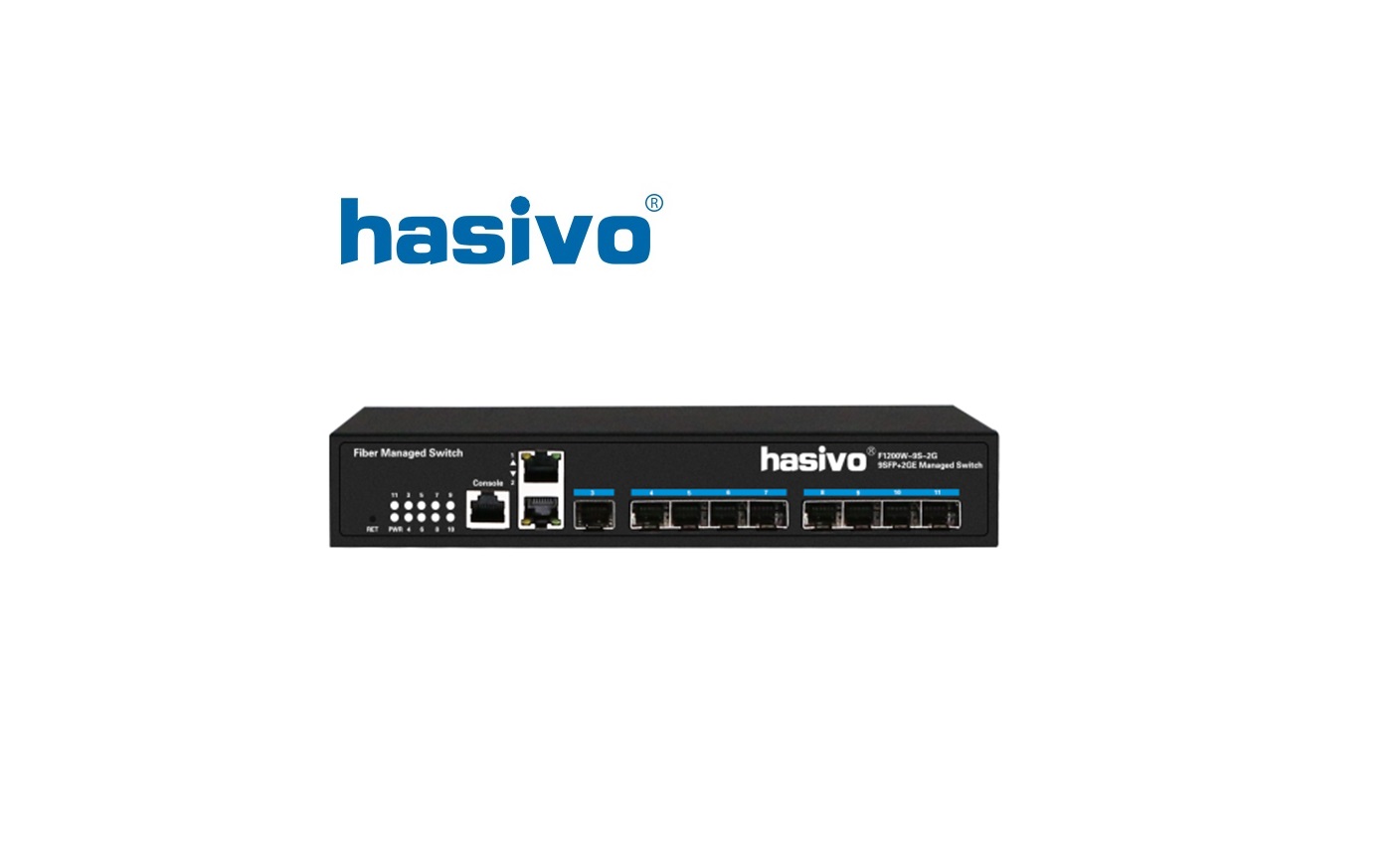 F1200W-9S-2G Switch quang Hasivo F1200W-9S-2G