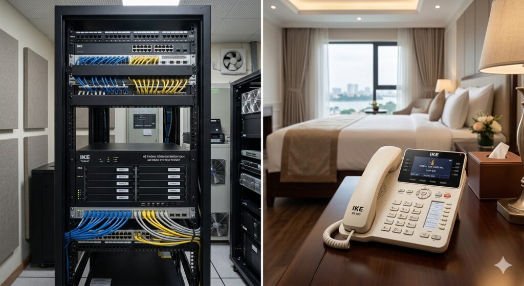 Tổng đài điện thoại Analog-PABX giá rẻ cho khách sạn, doanh nghiệp