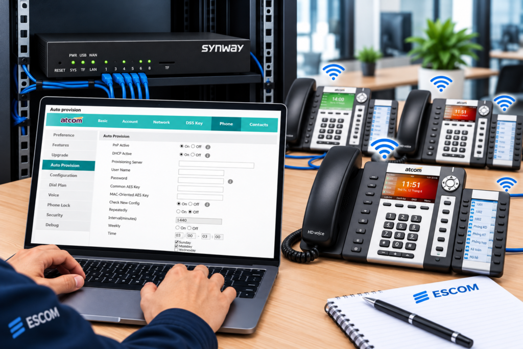 Hướng dẫn sử dụng Wi-Fi IP-Phone Atcom A1x, A2x, A4x, A6x