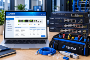 Hướng dẫn cấu hình cơ bản Managed Switch Planet Layer2-L3