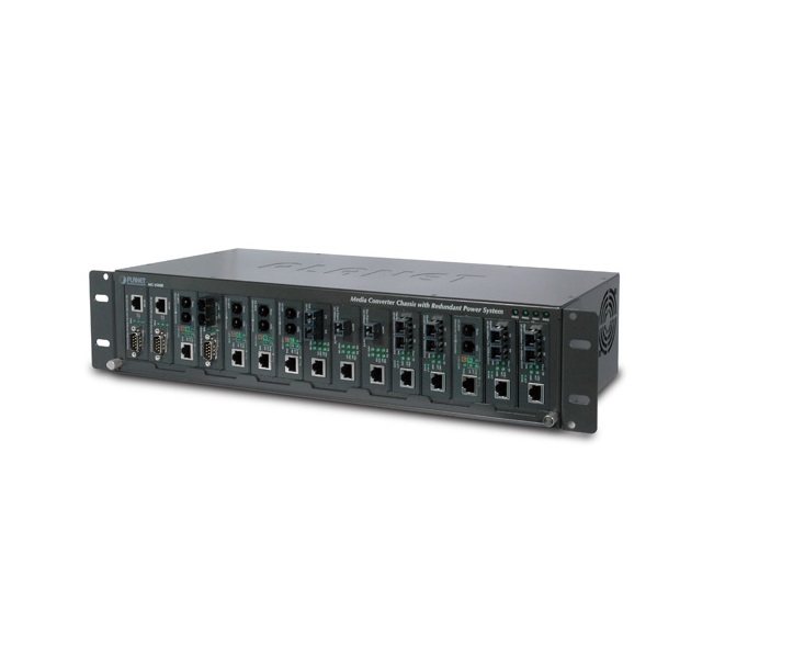 Khung-rack-19-inch-Media-converter-Planet-MC-1500R Khung-rack-19-inch-Media-converter-Planet-MC-1500R