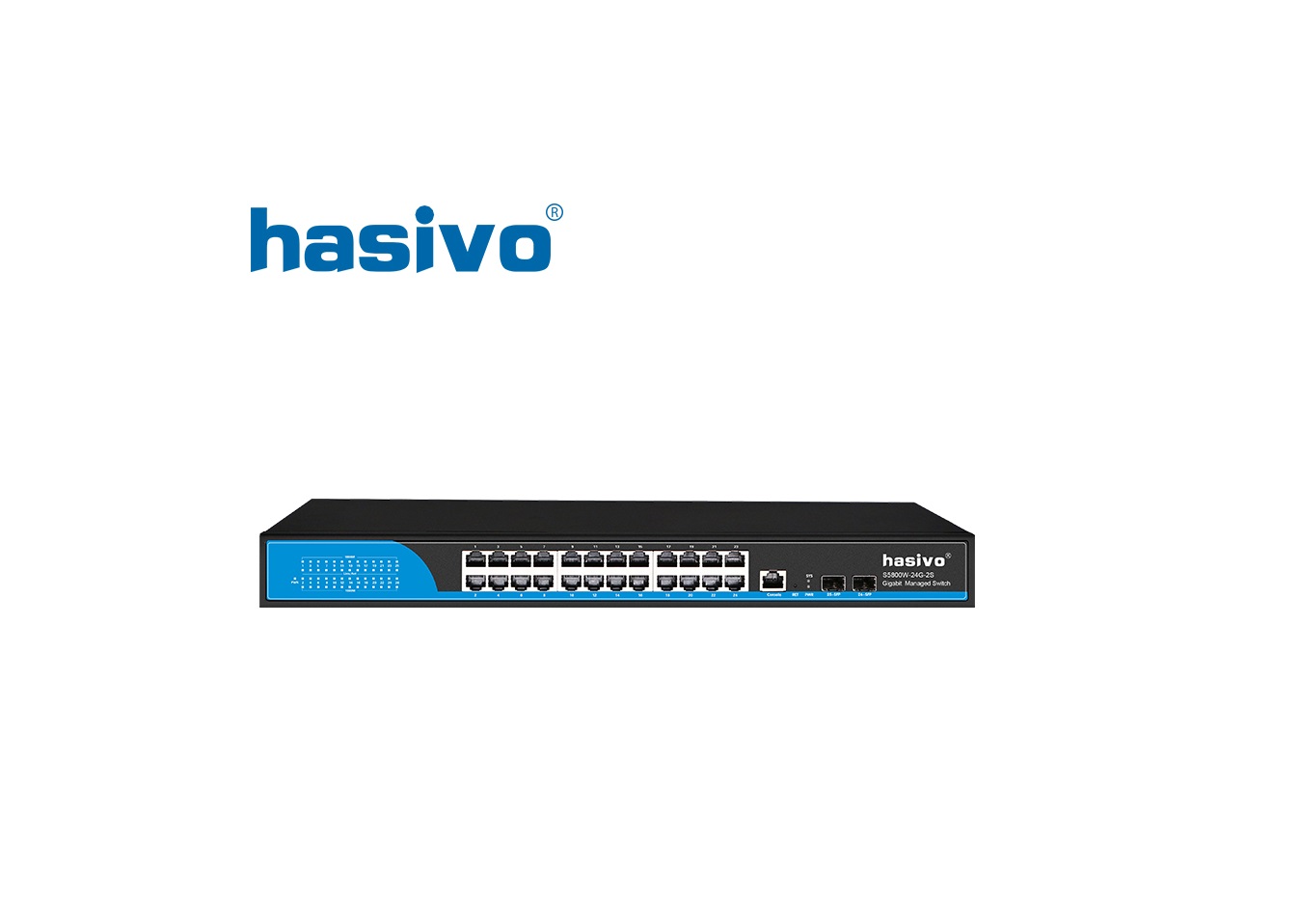 Managed-Switch-PoE-HASIVO-S5800WP-24G-2S Managed-Switch-PoE-HASIVO-S5800WP-24G-2S