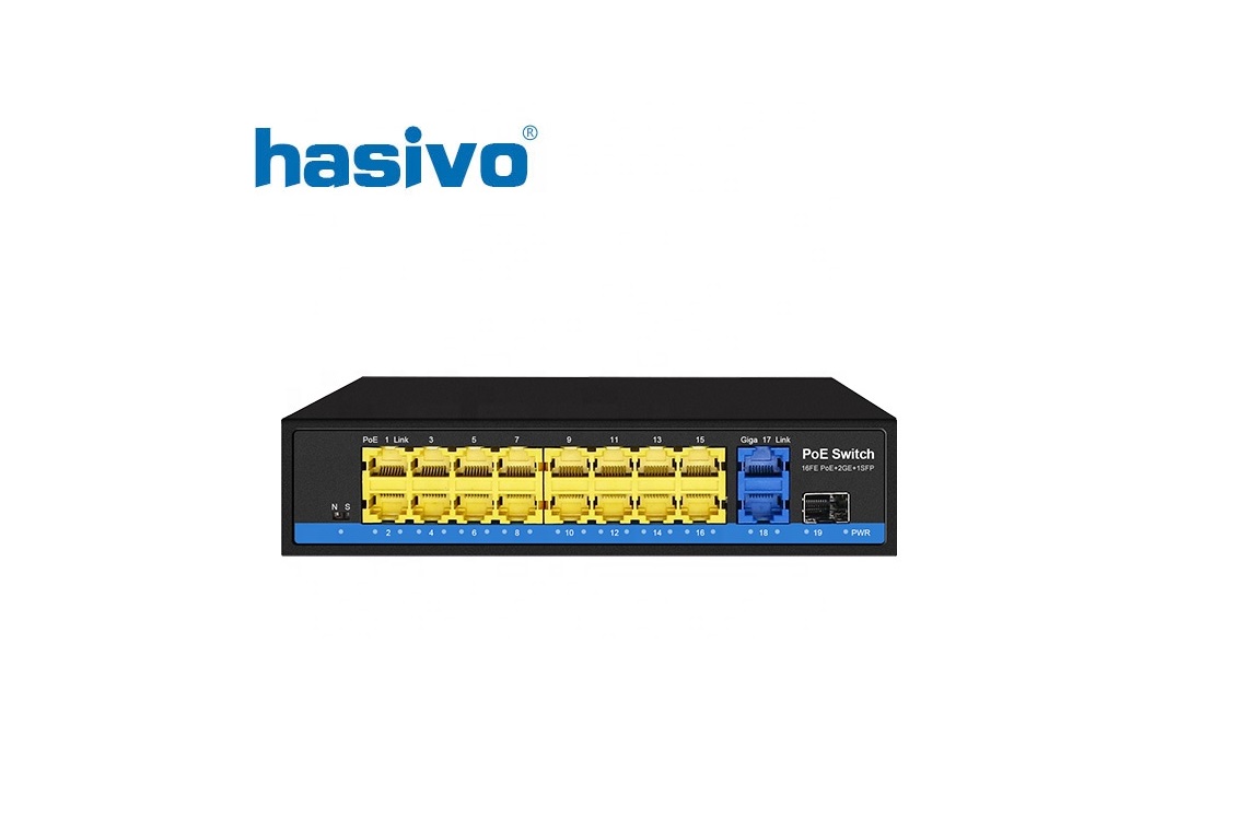 Unmanaged-Switch-PoE-HASIVO-S2600P-16F-2G-1S-SE Unmanaged-Switch-PoE-HASIVO-S2600P-16F-2G-1S-SE