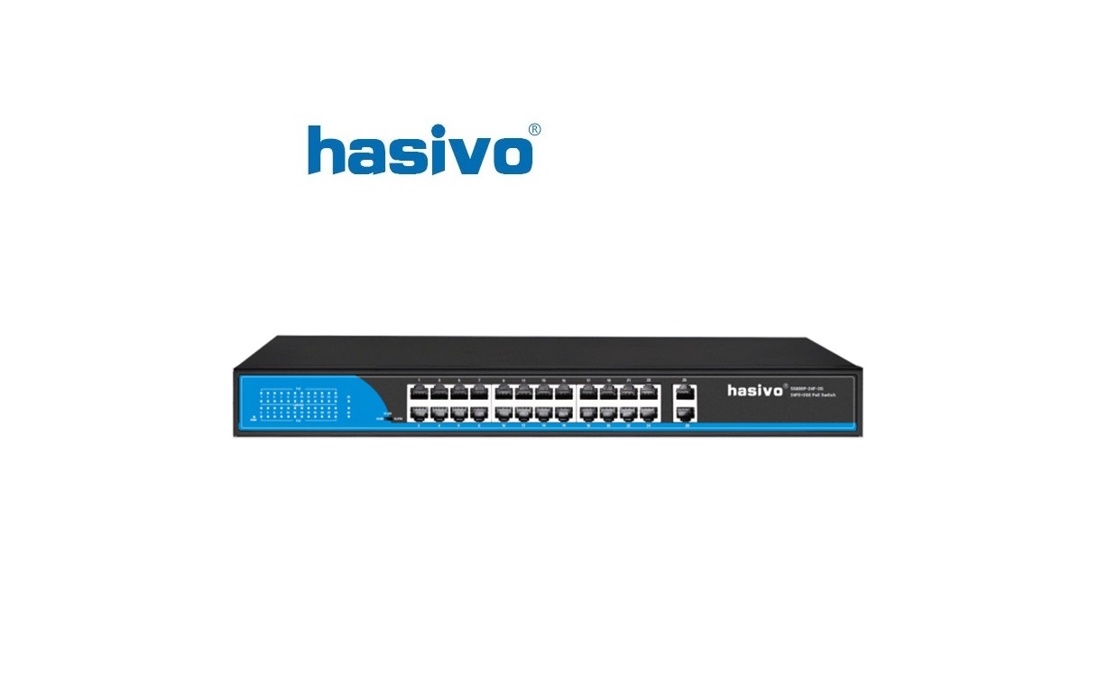 Unmanaged-Switch-PoE-HASIVO-S5800P-24F-2G Unmanaged-Switch-PoE-HASIVO-S5800P-24F-2G