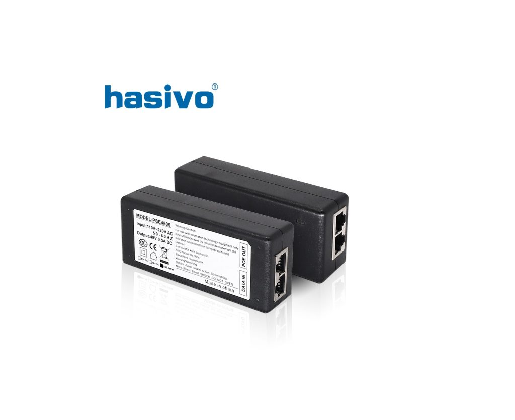 PoE-Injector-Hasivo-PSE4805G-A (Thụ động) PoE-Injector-Hasivo-PSE4805G-A (Thụ động)