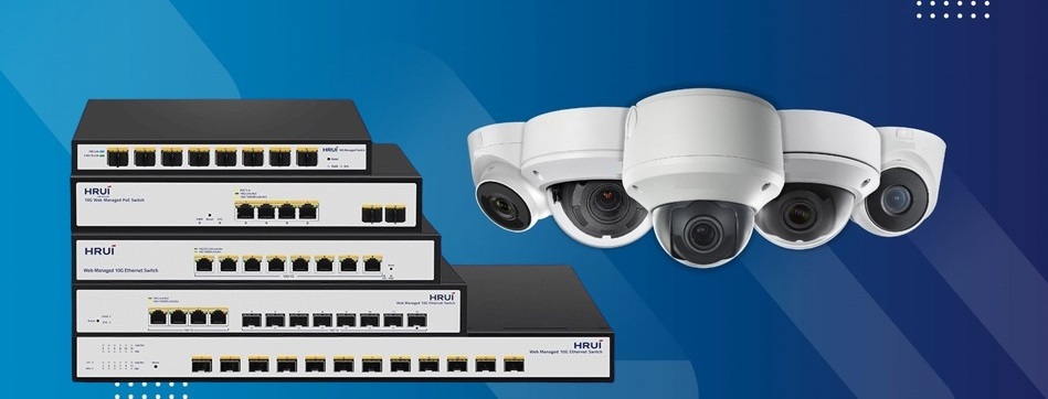 Switch Gigabit PoE cho Camera IP PoE