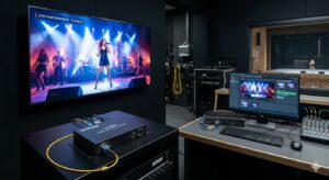 Bộ chuyển đổi 4K-60Hz HDMI sang quang cho nghe nhìn Pro A.V