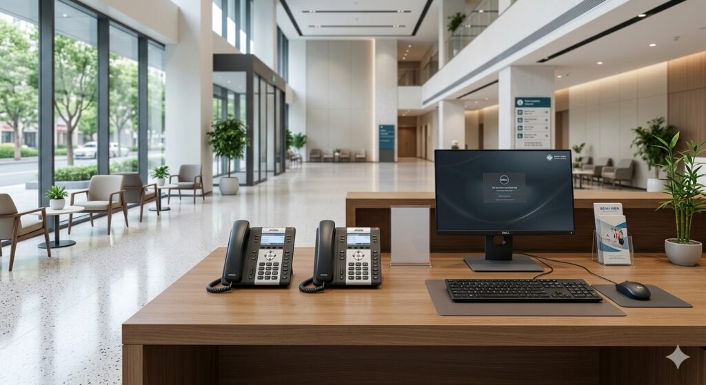 Giải pháp hệ thống tổng đài điện thoại cho bệnh viện