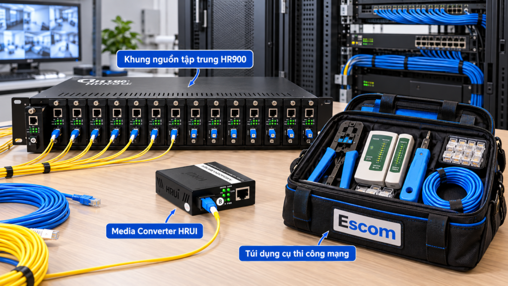 Cách chọn khung nguồn tập trung cho Media Converter