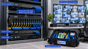 bộ nguồn tập trung Media Converter cho mạng quy mô lớn